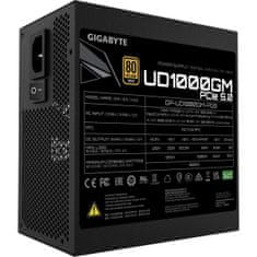 GIGABYTE PG5 modularni napajalnik, 1000 W, Gold (GP-UD1000GM PG5)