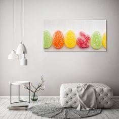 Wallmuralia.sk Foto obraz akryl zvislý do obývačky Farebné želé 120x60 cm 2 prívesky