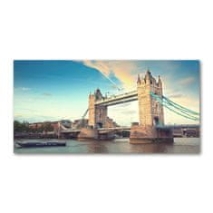 Wallmuralia.sk Foto obraz akrylové sklo Tower bridge Londýn 120x60 cm 2 prívesky