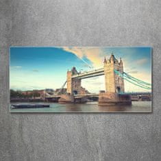 Wallmuralia.sk Foto obraz akrylové sklo Tower bridge Londýn 120x60 cm 2 prívesky