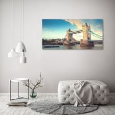 Wallmuralia.sk Foto obraz akrylové sklo Tower bridge Londýn 120x60 cm 2 prívesky