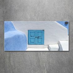 Wallmuralia.sk Foto obraz akrylové sklo Santorini Grécko 100x50 cm 2 prívesky