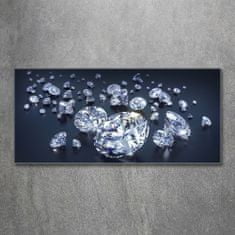 Wallmuralia.sk Foto obraz akrylové sklo Diamanty 100x50 cm 2 prívesky