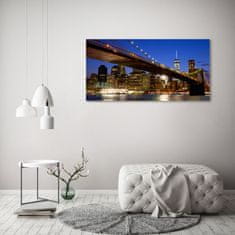 Wallmuralia.sk Foto obraz akrylové sklo Manhattan New York 100x50 cm 2 prívesky