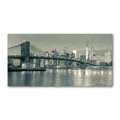 Wallmuralia.sk Foto obraz akryl do obývačky Manhattan New York 125x50 cm 2 prívesky