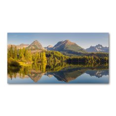 Wallmuralia.sk Foto obraz akryl do obývačky Panorama Tatry 120x60 cm 2 prívesky