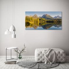 Wallmuralia.sk Foto obraz akryl do obývačky Panorama Tatry 120x60 cm 2 prívesky