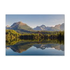 Wallmuralia.sk Foto obraz akryl do obývačky Panorama Tatry 120x60 cm 2 prívesky