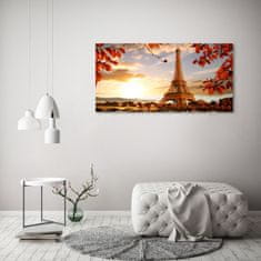 Wallmuralia.sk Foto obraz akryl do obývačky Eiffelova veža Paríž 100x50 cm 2 prívesky