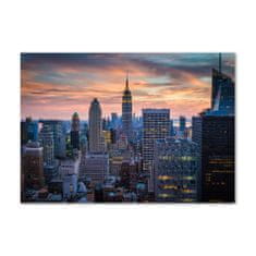 Wallmuralia.sk Foto obraz akryl do obývačky Manhattan New York 120x60 cm 2 prívesky