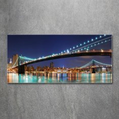 Wallmuralia.sk Foto obraz akryl do obývačky Manhattan New York 120x60 cm 2 prívesky