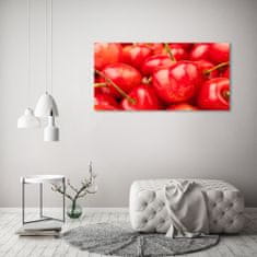 Wallmuralia.sk Moderný akrylový fotoobraz Višňa 100x50 cm 2 prívesky