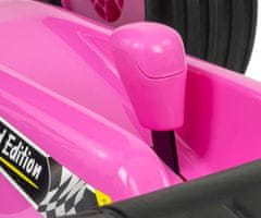 MillyMally Rocket Pink motokára na pedále