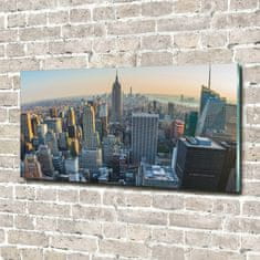 Wallmuralia.sk Foto obraz fotografie na skle Manhattan New York 100x50 cm 2 prívesky