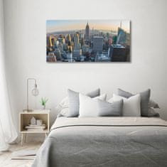 Wallmuralia.sk Foto obraz fotografie na skle Manhattan New York 100x50 cm 2 prívesky