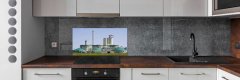 Wallmuralia.sk Dekoračný panel sklo Bioplynová stanica 100x50 cm