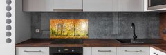 Wallmuralia.sk Dekoračný panel sklo Jesenný les 100x50 cm