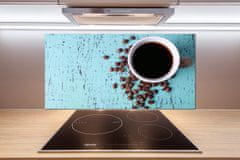 Wallmuralia.sk Dekoračný panel sklo Čierna káva 100x50 cm