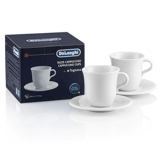 De'Longhi Porcelánová šálka cappuccino 270 ml - 2ks