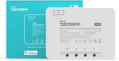 Sonoff POWR3 Wifi relé s funkciou merania výkonu 25A 5500W