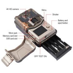 Secutek 4G LTE Fotopasca HC-900Pro - 30MP, 4G