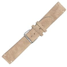 RhinoTech univerzálny remienok Genuine Suede Leather Quick Release 20 mm RTPS-010-BE, béžový