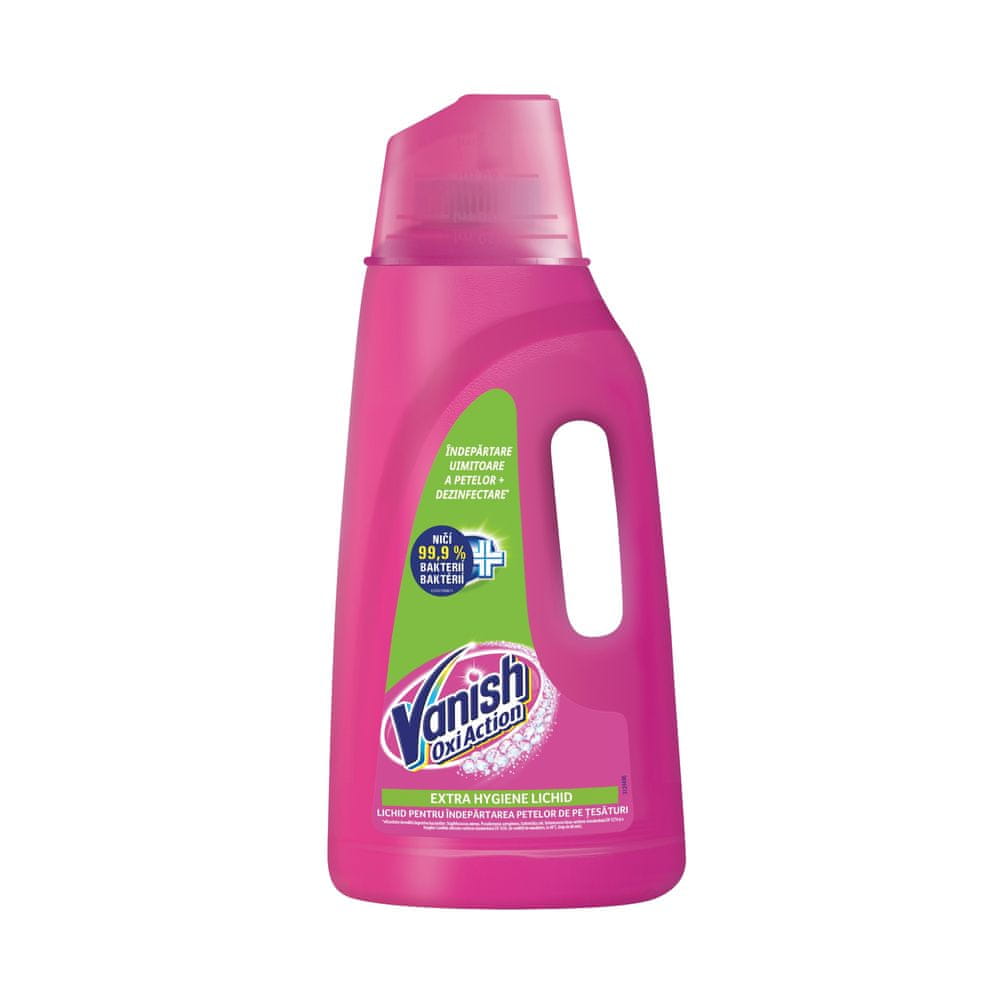 Vanish Oxi Action Extra Hygiene - tekutý odstraňovač škvŕn 1,88 l