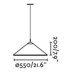 FARO Barcelona FARO SAIGON šedá/matná biela, závesné svietidlo R55