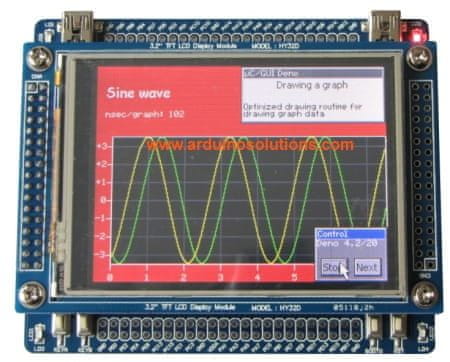 China Glaze Doska HY-Mini s STM32F103VCT6 + LCD 3,2" (miniSTM32_02)