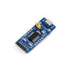 Waveshare Adaptér USB na UART s konektorom FT232 micro USB