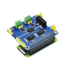 Waveshare 2-kanálové izolované rozšírenie zbernice CAN pre Raspberry Pi