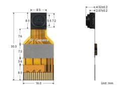 Waveshare FPC 5MP modul minikamery pre Raspberry Pi