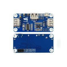 Waveshare Napájanie cez Ethernet , 3x USB HUB pre Raspberry Pi Zero.