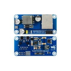 Waveshare Napájanie cez Ethernet , 3x USB HUB pre Raspberry Pi Zero.