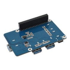 Waveshare 4xUSB 3.2 Gen1 HUB modul pre Raspberry Pi