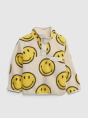 Gap Detská fleece mikina & Smiley 2YRS