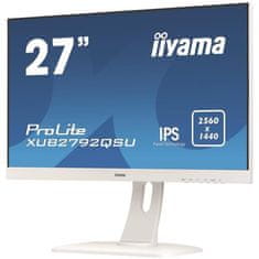 VERVELEY Počítačová obrazovka, IIYAMA ProLite XUB2792QSU-W1, 27, IPS panel, 5ms, DVI / HMDI / DisplayPort