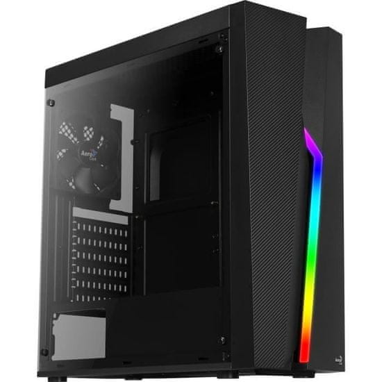 Aerocool AEROCOOL Bolt, Skriňa bez zdroja, Medium tower, formát ATX