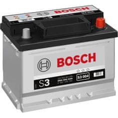 VERVELEY BOSCH S3004 53Ah 500A / + pravá autobatéria