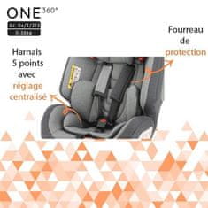 VERVELEY MIGO, AUTO ONE SEAT otočná o 360° ISOFIX od narodenia do cca 36 kg GR 0/1/2/3