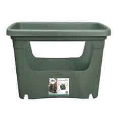 Elho ELHO, Kvetináč, Green Basics Stack & Grow Large, Leaf Green, Outdoor, Ll. 35,1 x š 50,9 x v 35,7 cm