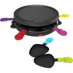 VERVELEY FAGOR FG830, Raclette gril, 2 v 1, pre 6 osôb, 30 cm, 800 W, nepriľnavý povrch, svetelná kontrolka