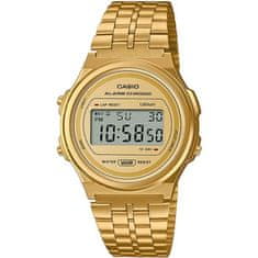 CASIO Vintage hodinky, CASIO, multifunkčné, zlaté