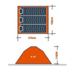 VERVELEY Stan SURPASS Instant Pitch pre 3 osoby SURPTENT302 Blue and Grey