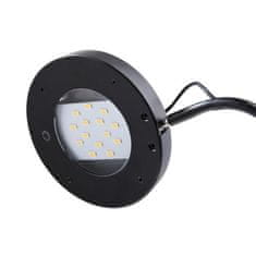 VERVELEY UNILUX Eyelight Black, Led Chronobiology Lamp, Pripojená lampa s riadením denného rytmu, Automatický režim cez my-unilux