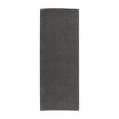 VERVELEY TRENDY Koberec do predsiene z polypropylénu Shaggy, 80 x 300 cm, antracitovo sivý