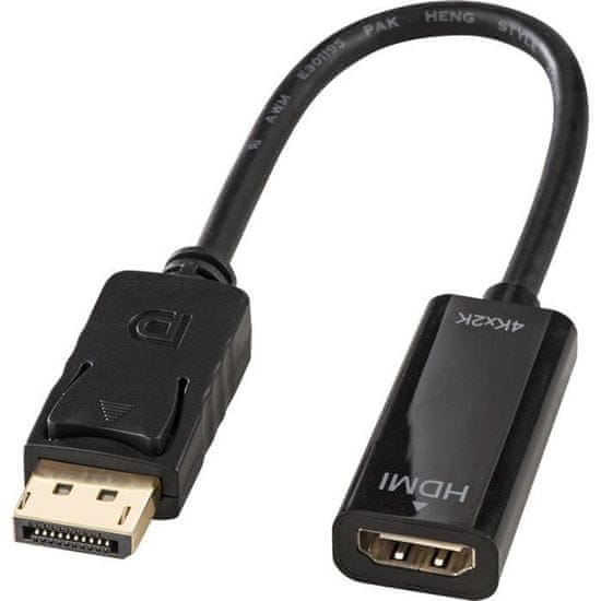 Lindy Adaptér LINDY DisplayPort na HDMI 4K (pasívny)