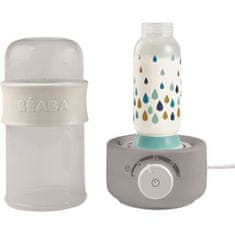 Béaba BEABA Baby Milk Second grey: ohrievač fliaš s parou