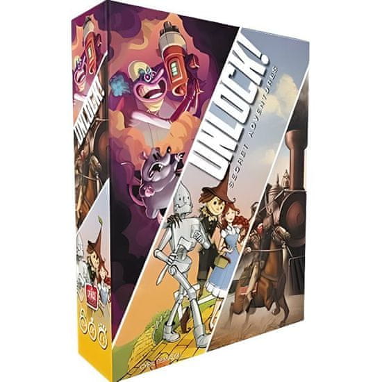 Asmodee ASMODEE, Odomknúť! Tajné dobrodružstvá, kooperatívna stolová hra, od 10 rokov