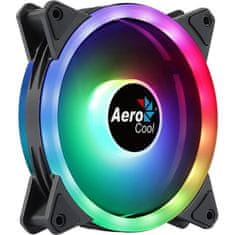 Aerocool AEROCOOL Duo 12 ARGB, A-RGB 120mm ventilátor pre box